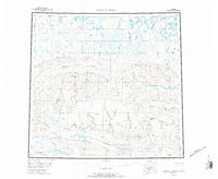 Download a high-resolution, GPS-compatible USGS topo map for Lookout Ridge, AK (1984 edition)