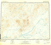preview thumbnail of historical topo map of Yukon-Koyukuk County, AK in 1950