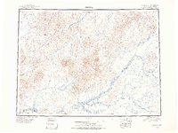 Download a high-resolution, GPS-compatible USGS topo map for Medfra, AK (1950 edition)
