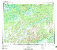 Download a high-resolution, GPS-compatible USGS topo map for Melozitna, AK (1971 edition)