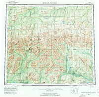 Download a high-resolution, GPS-compatible USGS topo map for Misheguk Mountain, AK (1977 edition)