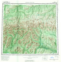 Download a high-resolution, GPS-compatible USGS topo map for Misheguk Mountain, AK (1962 edition)