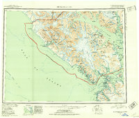 Download a high-resolution, GPS-compatible USGS topo map for Mt Fairweather, AK (1953 edition)