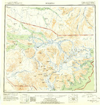Download a high-resolution, GPS-compatible USGS topo map for Mt Katmai, AK (1952 edition)