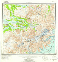 Download a high-resolution, GPS-compatible USGS topo map for Mt Katmai, AK (1959 edition)