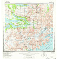 Download a high-resolution, GPS-compatible USGS topo map for Mt Katmai, AK (1977 edition)