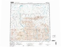 Download a high-resolution, GPS-compatible USGS topo map for Mt Michelson, AK (1983 edition)