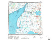 Download a high-resolution, GPS-compatible USGS topo map for Naknek, AK (1988 edition)