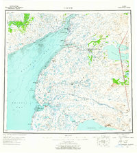 Download a high-resolution, GPS-compatible USGS topo map for Naknek, AK (1962 edition)
