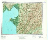 Topo map Norton Bay Alaska
