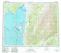 Download a high-resolution, GPS-compatible USGS topo map for Norton Bay, AK (1984 edition)