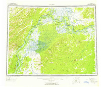 Download a high-resolution, GPS-compatible USGS topo map for Nulato, AK (1958 edition)