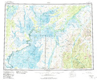 Download a high-resolution, GPS-compatible USGS topo map for Ophir, AK (1984 edition)