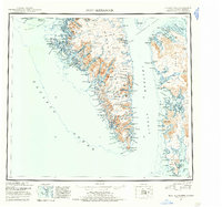 Download a high-resolution, GPS-compatible USGS topo map for Port Alexander, AK (1955 edition)