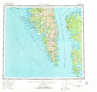 Download a high-resolution, GPS-compatible USGS topo map for Port Alexander, AK (1971 edition)