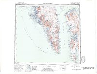preview thumbnail of historical topo map of Sitka County, AK in 1952
