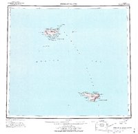 1948 Map of Aleutians West County, AK, 1969 Print