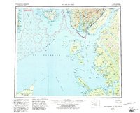 Topo map Prince Rupert Alaska