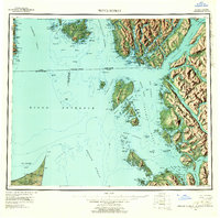 preview thumbnail of historical topo map of Prince of Wales-Hyder County, AK in 1959
