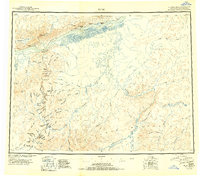 Topo map Ruby Alaska