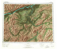 Download a high-resolution, GPS-compatible USGS topo map for Ruby, AK (1967 edition)