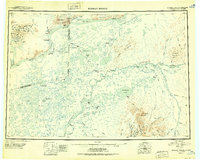 1950 Map of Aniak, AK