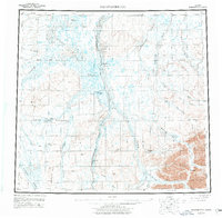 Download a high-resolution, GPS-compatible USGS topo map for Sagavanirktok, AK (1977 edition)