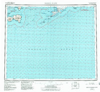 Topo map Samalga Island Alaska