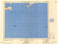 preview thumbnail of historical topo map of Aleutians West County, AK in 1958