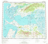 Download a high-resolution, GPS-compatible USGS topo map for Selawik, AK (1972 edition)