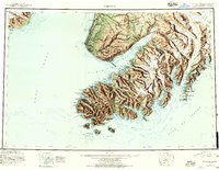 Topo map Seldovia Alaska