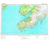 Download a high-resolution, GPS-compatible USGS topo map for Seldovia, AK (1967 edition)