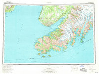 Download a high-resolution, GPS-compatible USGS topo map for Seldovia, AK (1970 edition)