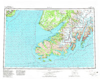 Download a high-resolution, GPS-compatible USGS topo map for Seldovia, AK (1982 edition)