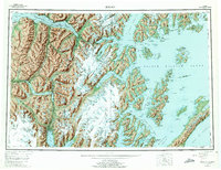 Topo map Seward Alaska