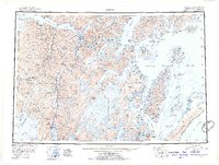 Download a high-resolution, GPS-compatible USGS topo map for Seward, AK (1954 edition)