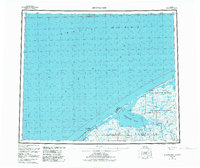 Download a high-resolution, GPS-compatible USGS topo map for Shishmaref, AK (1984 edition)