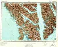 Topo map Sitka Alaska
