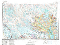 Topo map Skagway Alaska