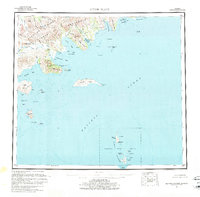 Download a high-resolution, GPS-compatible USGS topo map for Sutwik Island, AK (1976 edition)