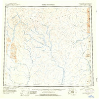 Download a high-resolution, GPS-compatible USGS topo map for Table Mountain, AK (1954 edition)