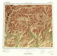 Topo map Table Mountain Alaska