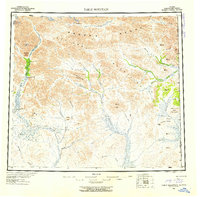 Download a high-resolution, GPS-compatible USGS topo map for Table Mountain, AK (1958 edition)