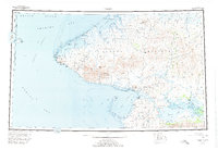 Topo map Teller Alaska