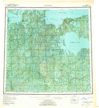 Topo map Teshekpuk Alaska