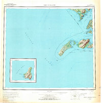 Download a high-resolution, GPS-compatible USGS topo map for Trinity Islands, AK (1970 edition)