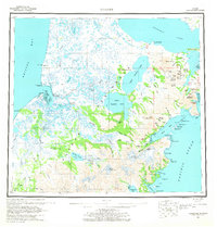Download a high-resolution, GPS-compatible USGS topo map for Ugashik, AK (1968 edition)
