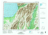 Topo map Unalakleet Alaska