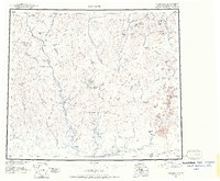 Download a high-resolution, GPS-compatible USGS topo map for Wiseman, AK (1957 edition)