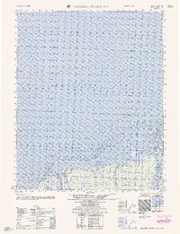 Download a high-resolution, GPS-compatible USGS topo map for Flaxman Island A-1, AK (1962 edition)